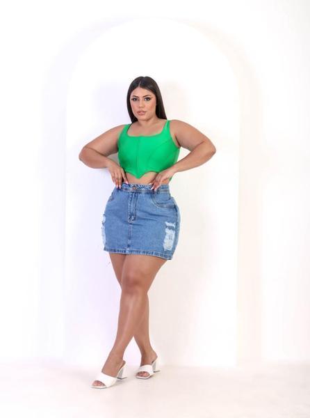 Mini Saia Saia Jeans De Marca Mini Saia Jeans Plus Size Cintura