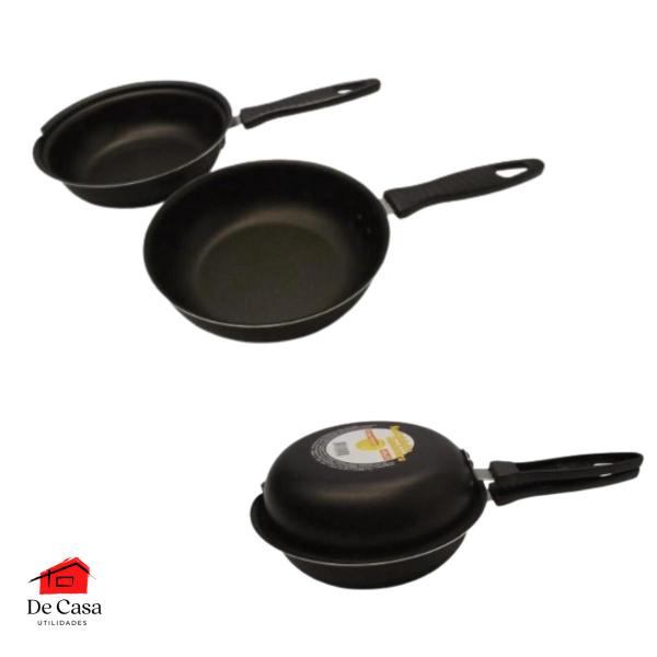 Mini Sanduicheira Omeleteira Teflon Antiaderente 12 Cm - JOLLY Imagem de Mini Sanduicheira Omeleteira Teflon Antiaderente 12 Cm