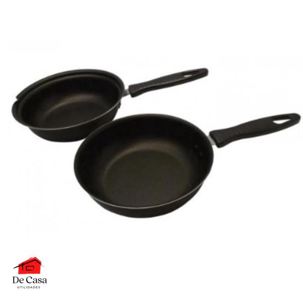 Mini Sanduicheira Omeleteira Teflon Antiaderente 12 Cm - JOLLY Imagem de Mini Sanduicheira Omeleteira Teflon Antiaderente 12 Cm