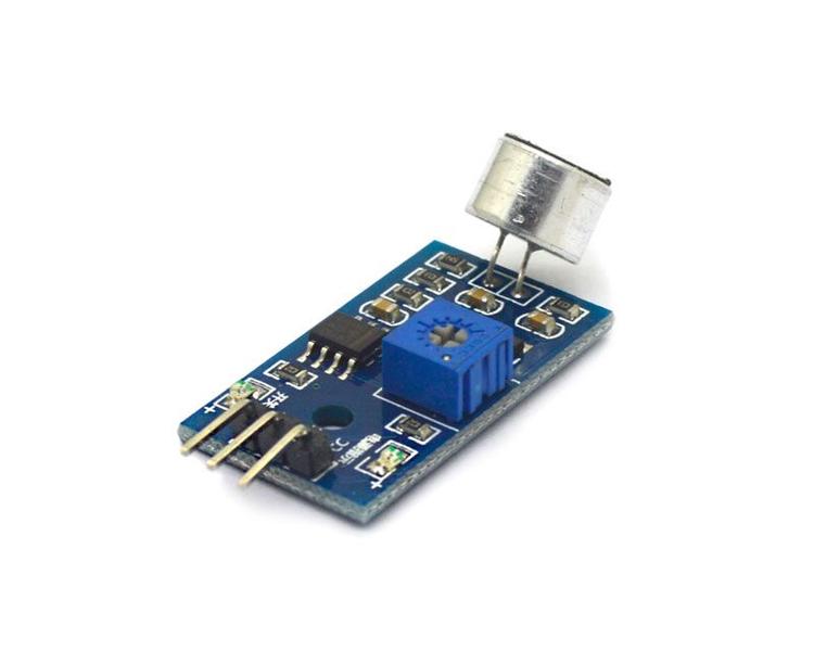 Imagem de Mini Sensor de Áudio de 3 Pinos Compatível com Arduino - GC-29