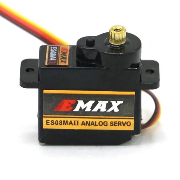 Imagem de Mini Servo RC de Metal EMAX ES08MAII (12g) - Para Hobbies