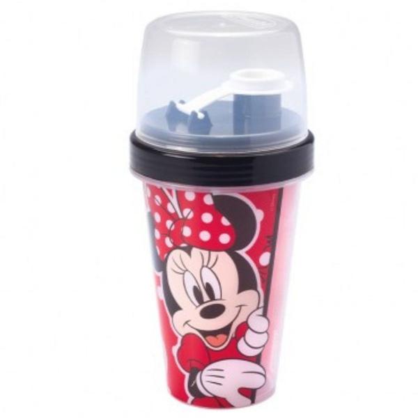 Imagem de Mini Shakeira Copo Infantil Minnie 320 Ml Misturador