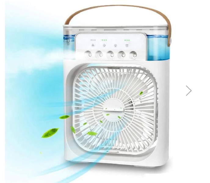 Imagem de Mini Smart Ar Condicionado Ventilador Refrigeração água Umidificador Climatizador Usb