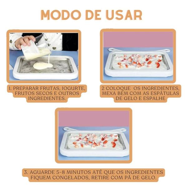 Mini Sorveteira Inox - Sorvete na Hora em Casa! - MAIZU Imagem de Mini Sorveteira Inox - Sorvete na Hora em Casa!