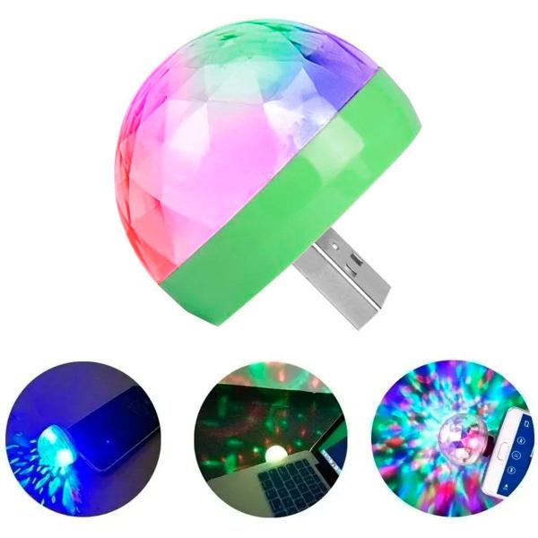 Imagem de Mini Strobo Globo de Luz LED 