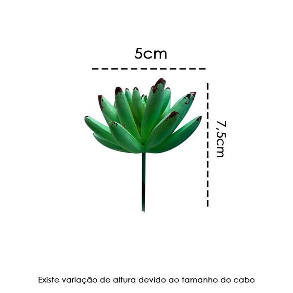 Imagem de Mini Suculentas Planta Artificial Aparência Realista