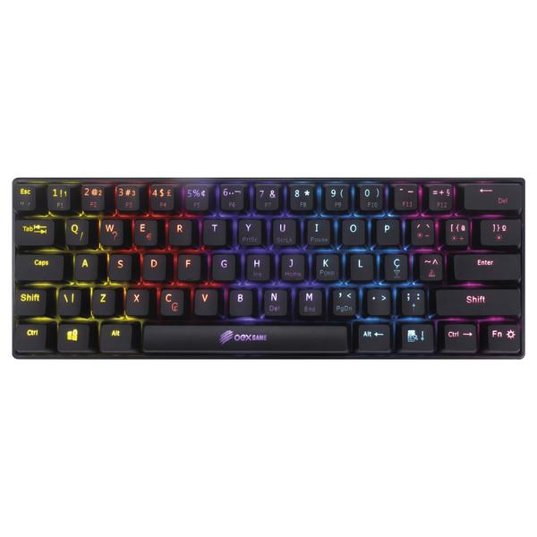 Imagem de Mini Teclado Gamer Mecanico Outemu Red Preto