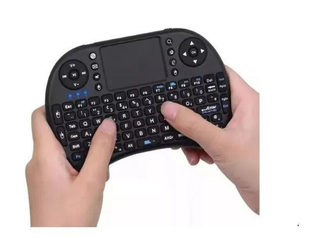 Imagem de Mini Teclado Keyboard Sem Fio Wireless Usb Tv