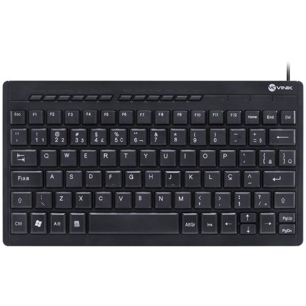 Imagem de Mini Teclado Multimidia Dynamic Abnt2 1.8m Preto Dt110 Homologação: 37062009020