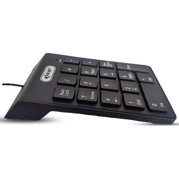 Imagem de Mini Teclado Numérico Usb Com Fio 18 Teclas Knup Kp-2003a