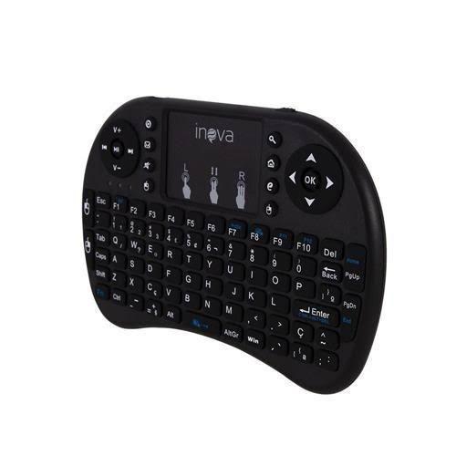 Imagem de Mini Teclado Sem Fio Inova Key-7189 Recarregável Touchpad