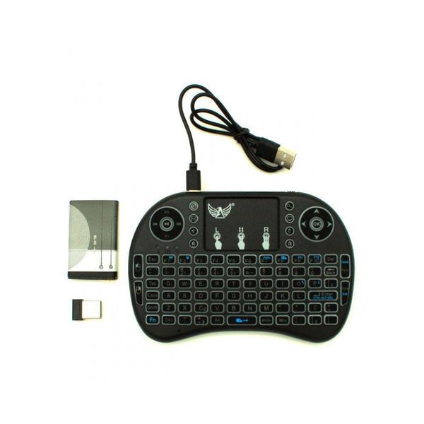 Imagem de Mini teclado sem fio touchpad universal al-313 altomex - Keyboard