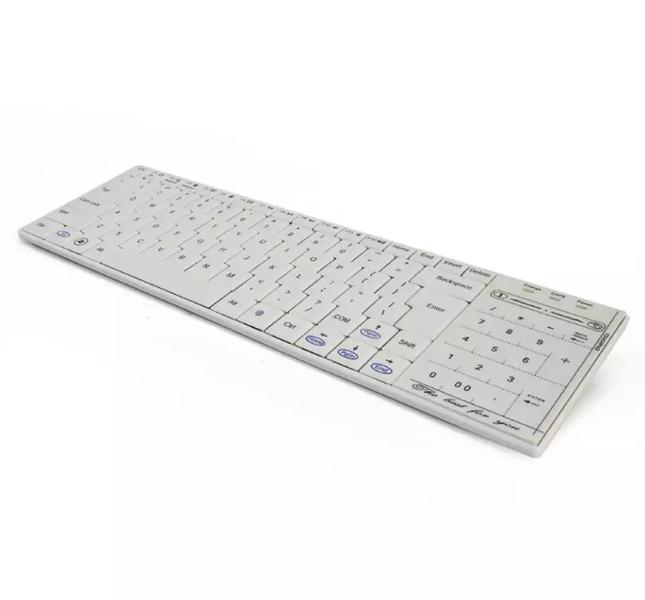 Imagem de Mini Teclado Sem Fio Universal 2.4G Touchpad 2 Em 1 Tablet