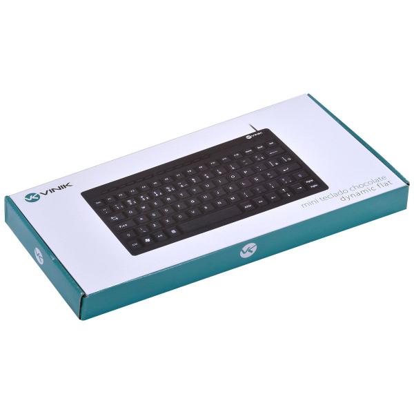 Imagem de Mini Teclado Vinik Usb Dynamic Multimidia DT110 Preto ABNT2