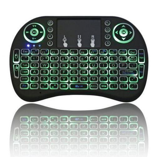 Imagem de Mini Teclado Wireless Bluetooth Touchpad Sem Fio Iluminado