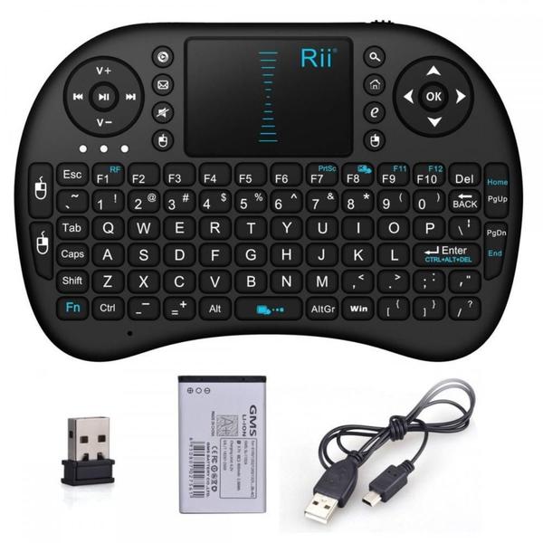 Imagem de Mini Teclado Wireless Para Smart Tv Com Led