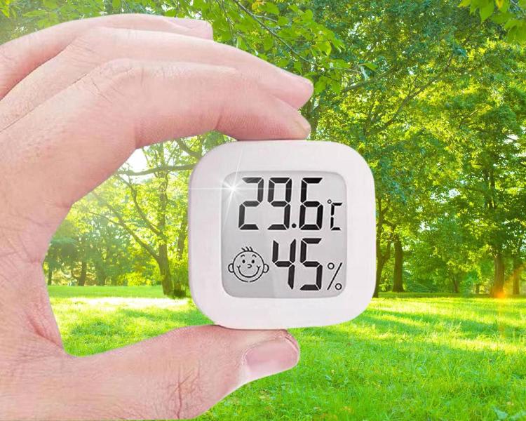 Mini Termômetro Higrômetro Digital para Controle de Umidade e Temperatura Ambiente Geladeira Culinário Adega - nicerpro Imagem de Mini Termômetro Higrômetro Digital para Controle de Umidade e Temperatura Ambiente Geladeira Culinário Adega