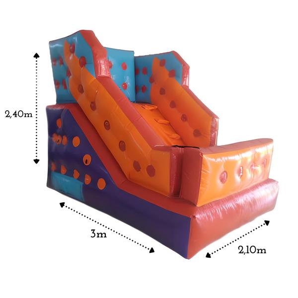 Imagem de Mini Tobogã Inflável KP 1000 Sem Motor Pronta Entrega Rotoplay Brinquedos