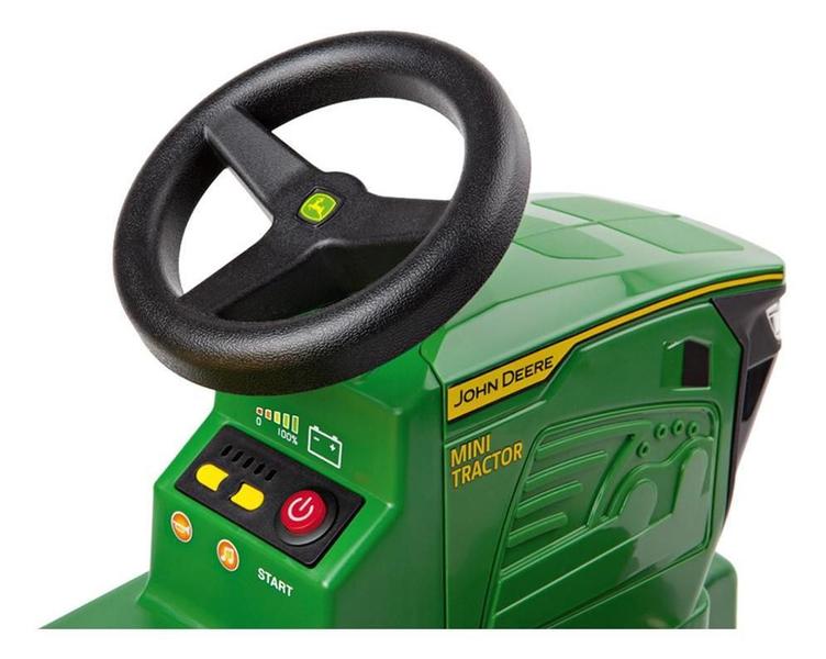 Imagem de Mini Tractor Elétrico John Deere Verde 6V Iged1176