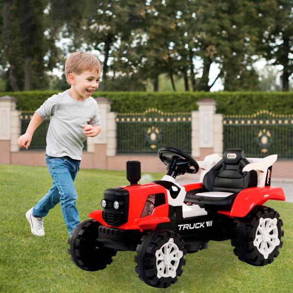 Imagem de Mini Trator Elétrico Infantil Motorizado Com Controle Remoto