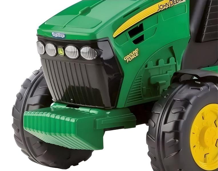 Mini Trator Elétrico John Deere A Bateria 12v Rádio Infantil - Peg Perego Imagem de Mini Trator Elétrico John Deere A Bateria 12v Rádio Infantil