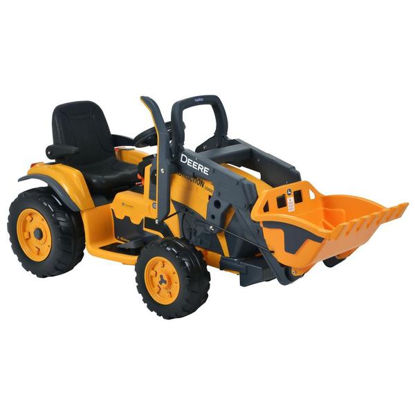 Imagem de Mini Trator Infantil Eletrico Peg Pérego Deere Construction Loader 12v Laranja