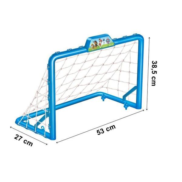 Imagem de Mini Trave Infantil Chute A Gol Patrulha Canina - Líder
