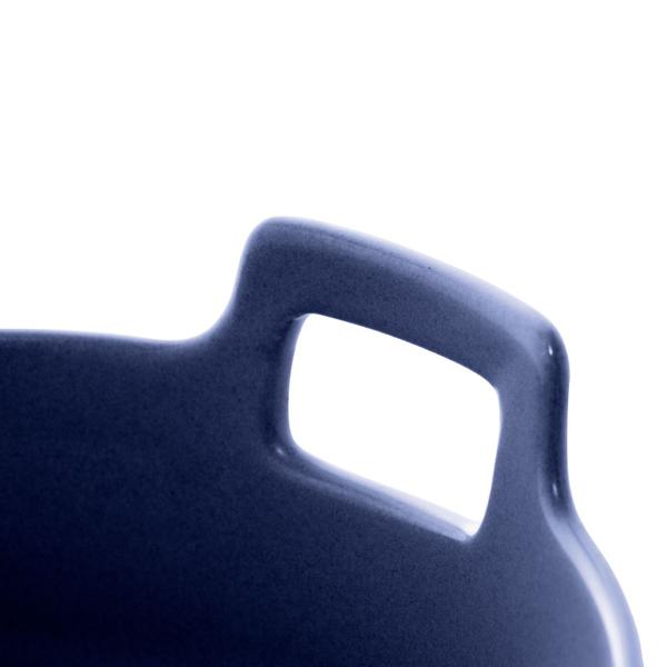 Imagem de Mini Travessa Porcelana Nordica Azul Escuro Matt 16x8cm