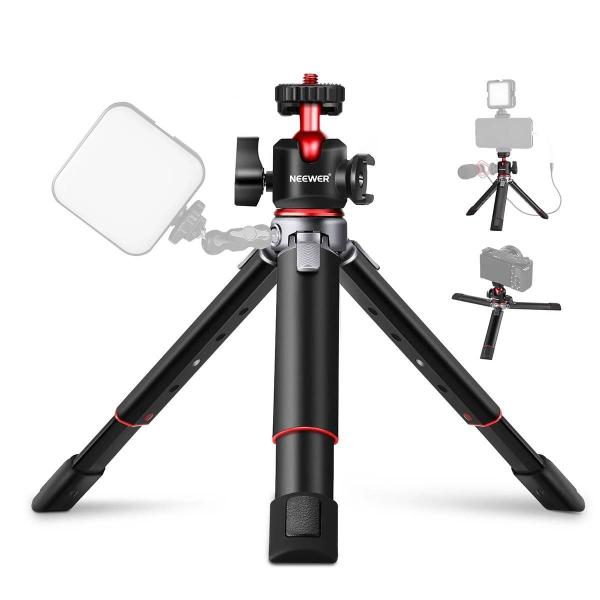 Imagem de Mini Tripé De Mesa Neewer St-dt24v 20cm Para Celular E Câmeras Vlogs