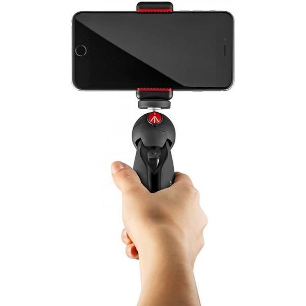 Imagem de Mini Tripé Manfrotto Mkpixiclamp-Bk Para Câmeras E Celulares