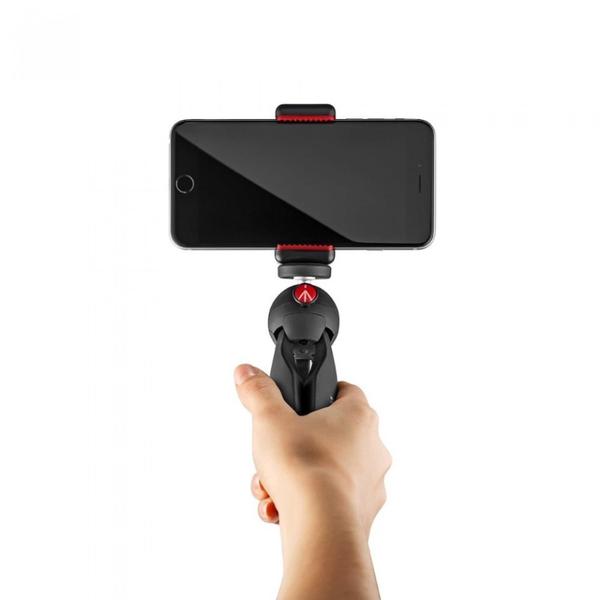 Imagem de Mini tripé Manfrotto MKPIXICLMII-BK para iPhone preto