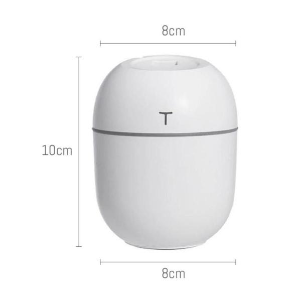 Imagem de Mini Umidificador Difusor Aromatizador Egg Portátil Usb Led Aromatizador De Ambiente Purificador De Ar Casa Escritório