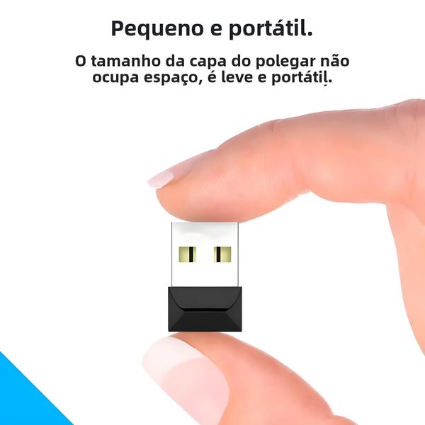 Imagem de Mini Unidade Flash USB 64GB/32GB - Alta Velocidade, À Prova D'Água e Portátil