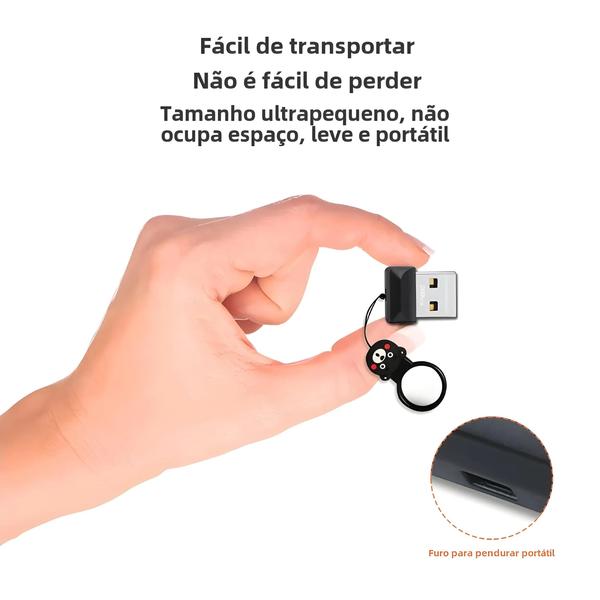 Imagem de Mini Unidade Flash USB WANSENDA - À Prova D'Água (64GB, 32GB, 16GB, 8GB, 4GB) - USB 2.0