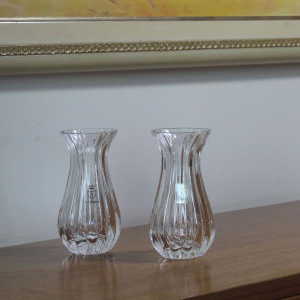 Imagem de Mini Vasinho M61 Decorar Mesa Posta em Cristal Murano Transparente - Cristais Cadoro