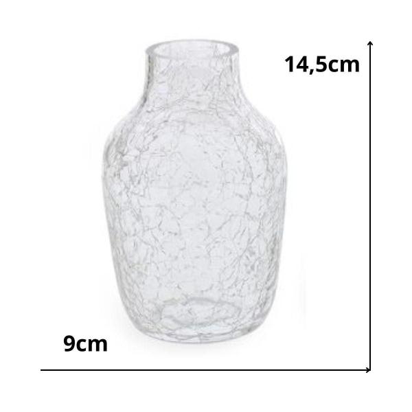 Imagem de Mini Vaso De Vidro 14,5X9Cm Transparente 19488-G Mart