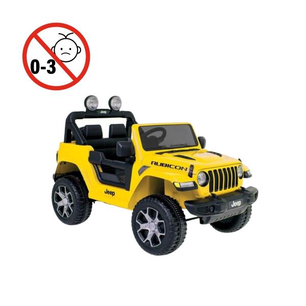 Imagem de Mini Veiculo Jeep Wrangler Amarelo Abre E Fecha Portas