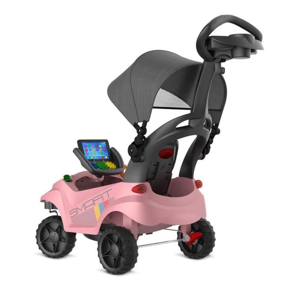 Imagem de Mini veiculo passeio smart baby comfort rosa bandeirante