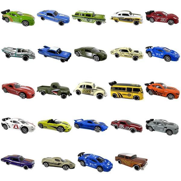 Imagem de Mini Veículos Die Cast 1:58 - 24 Modelos Diferentes