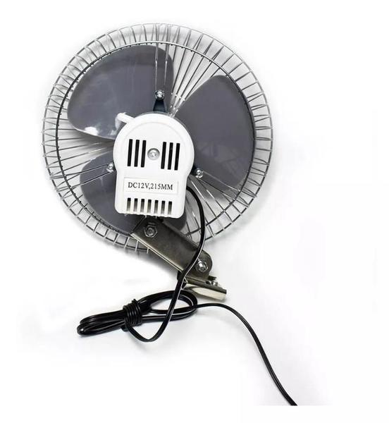 Imagem de Mini Ventilador 8 Polegadas Automotivo 12V Ferro