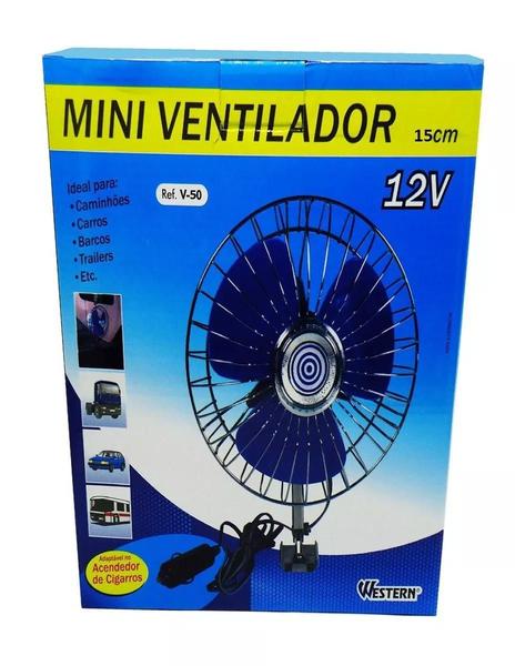 Imagem de Mini ventilador automóveis - Western V-50