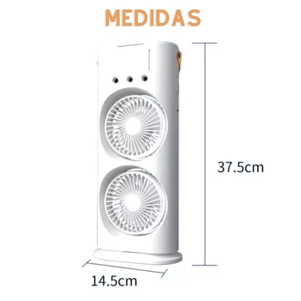 Imagem de Mini Ventilador Climatizador: ar fresco instantâneo!