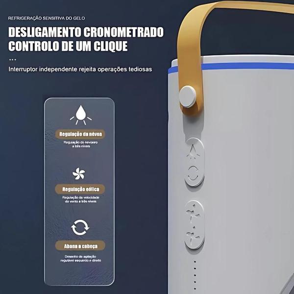 Imagem de Mini Ventilador Climatizador Bivolt com Nota Fiscal