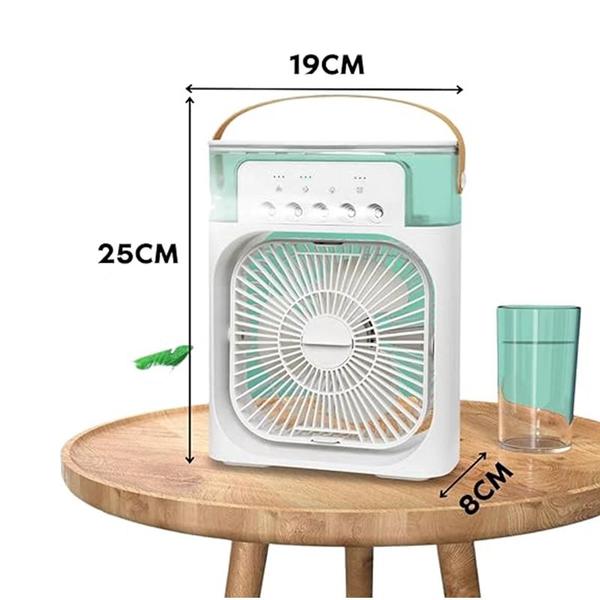 Imagem de Mini Ventilador Climatizador De Ar Com Reservatório Para Água