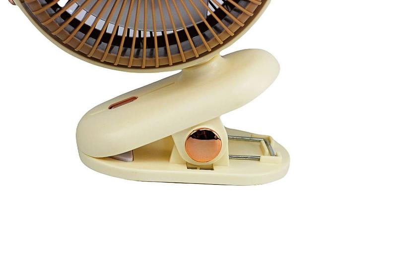 Imagem de Mini ventilador com carregador usb (cor chocolate)