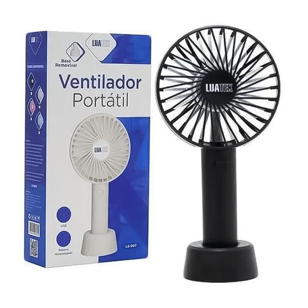 Imagem de Mini Ventilador de Mão Portátil Potência: 3-7w 3 Velocidades Luatek