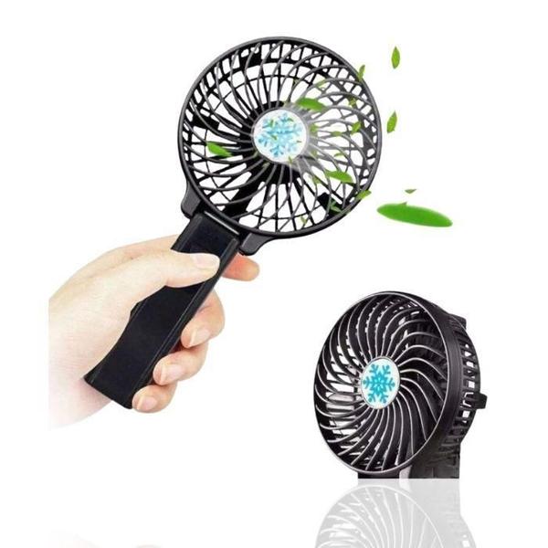 Imagem de Mini Ventilador De Mão Recarregável 3 Velocidades Lanterna