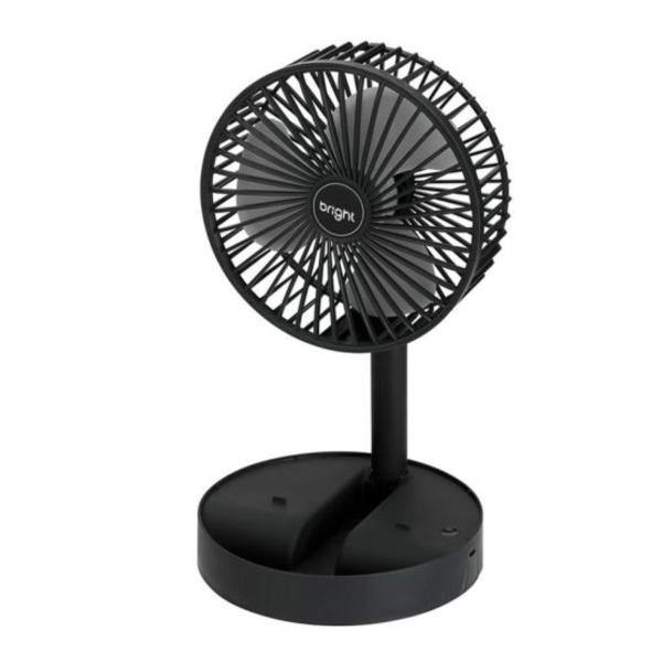 Imagem de Mini Ventilador de Mesa Portátil USB 4,5W Preto