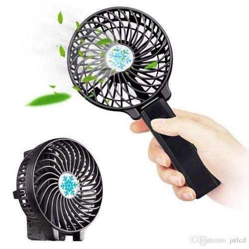 Imagem de Mini Ventilador Handy Mini Fan Portátil MÃO Usb Recarregável PRETO