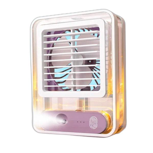 Imagem de Mini Ventilador Humidificador Pequeno Ventilador